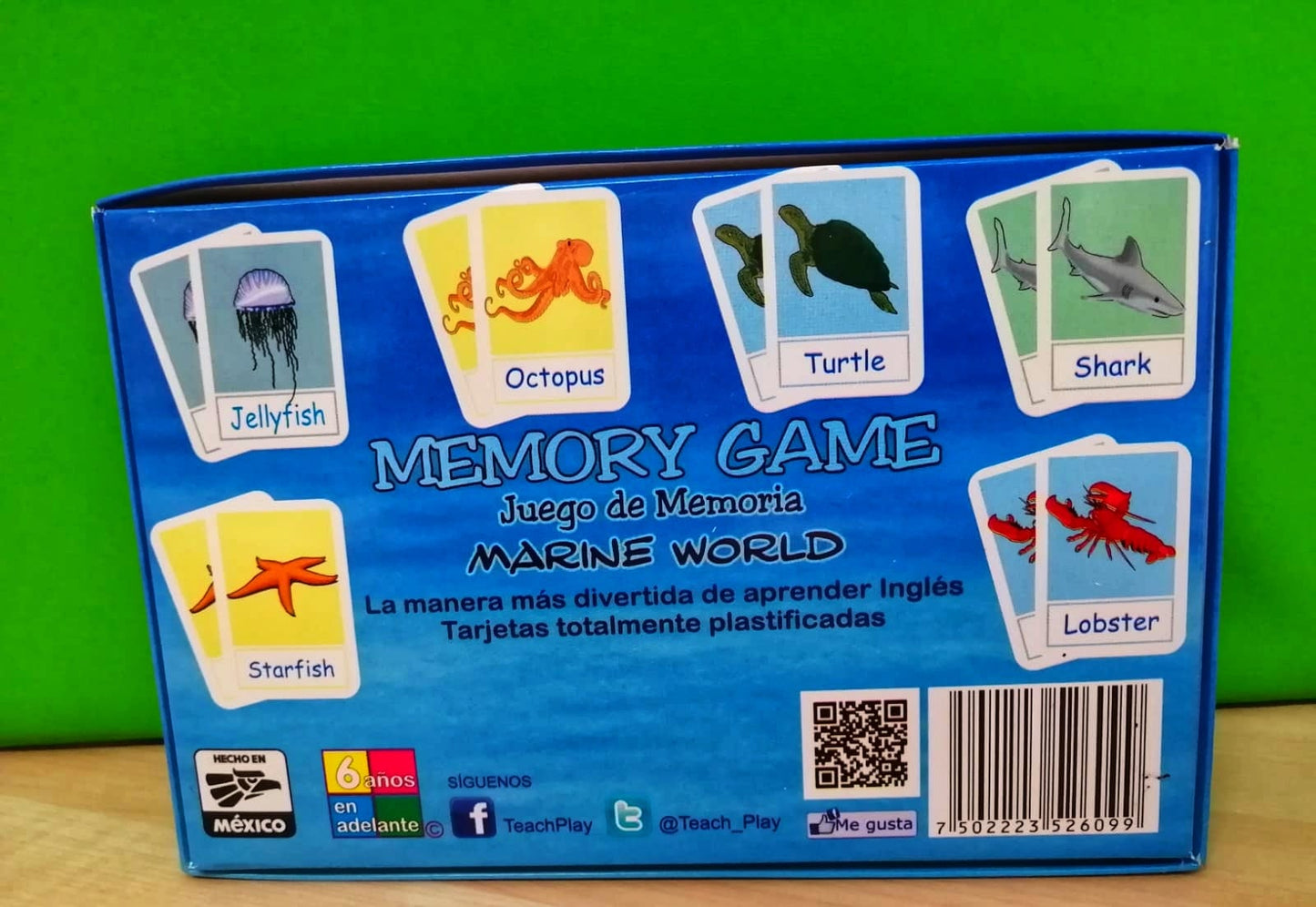 MEMORY GAME MARINE WORLD
