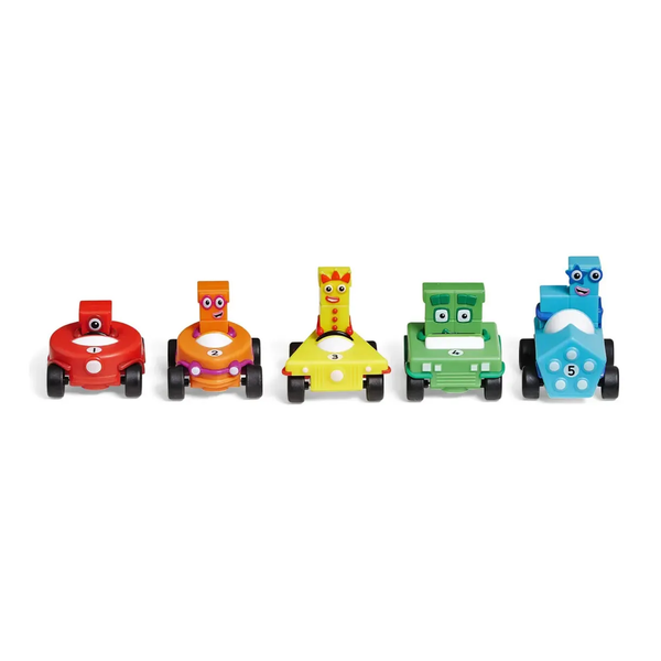 MINI VEHICULOS JUEGO DEL 5 NUMBERBLOCKS
