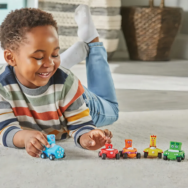 MINI VEHICULOS JUEGO DEL 5 NUMBERBLOCKS