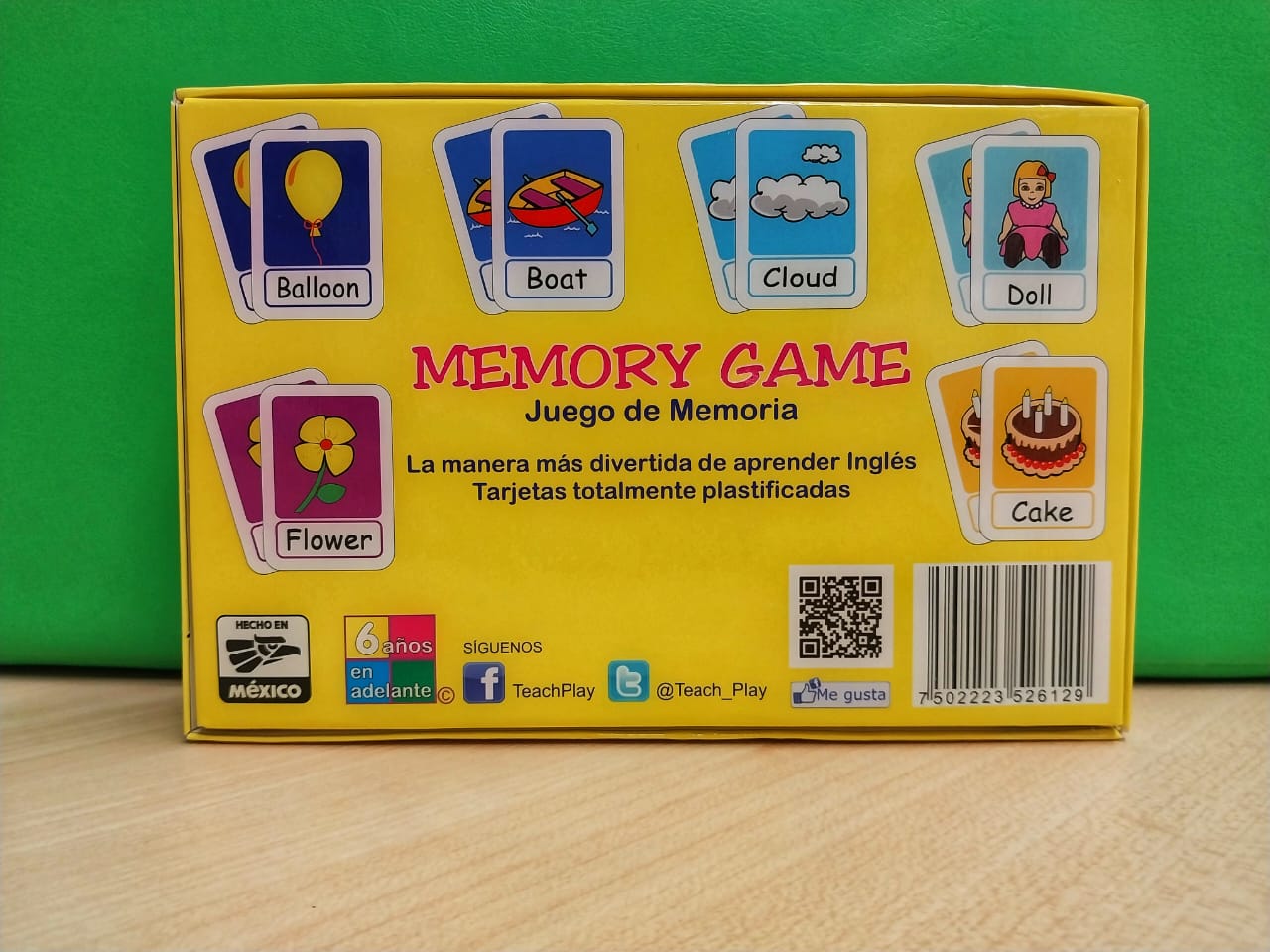 MEMORY GAME JUEGO DE MEMORIA