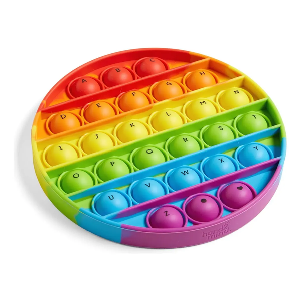 POPIT DE BURBUJAS SENSORIALES ALFABETO