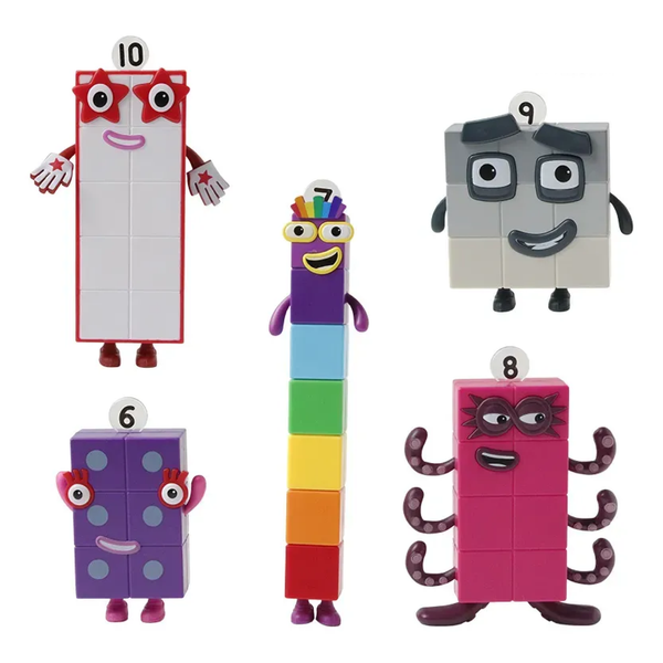 SET FIGURAS NUMBERBLOCKS 6 AL 10