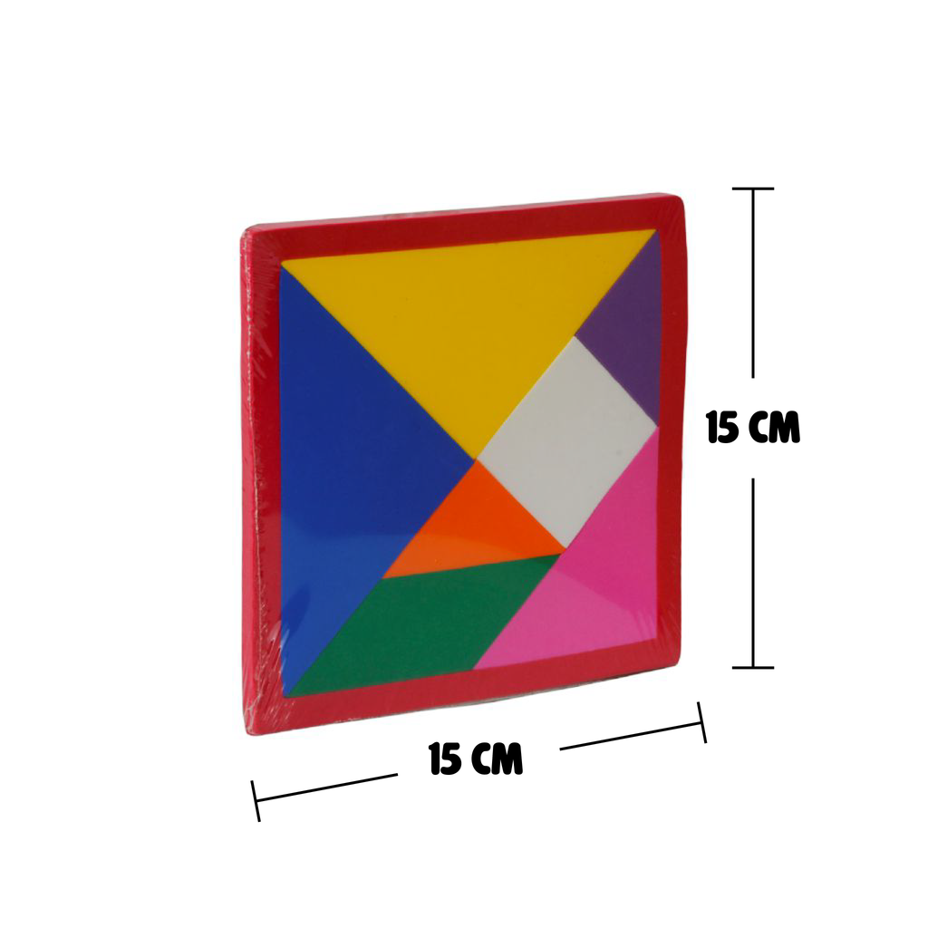 TANGRAM 15X15 MULTICOLOR FOAMY