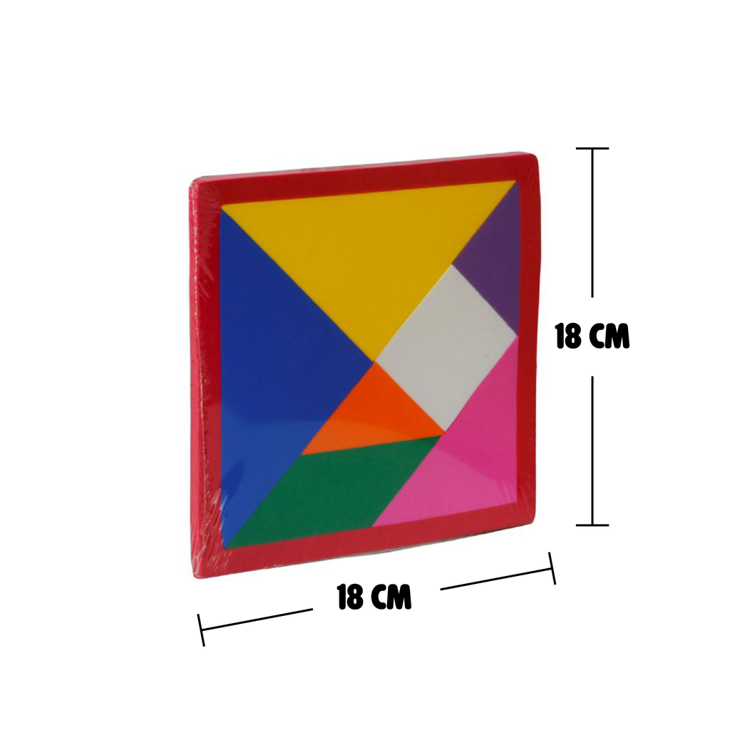TANGRAM 18x18 MULTICOLOR FOAMY