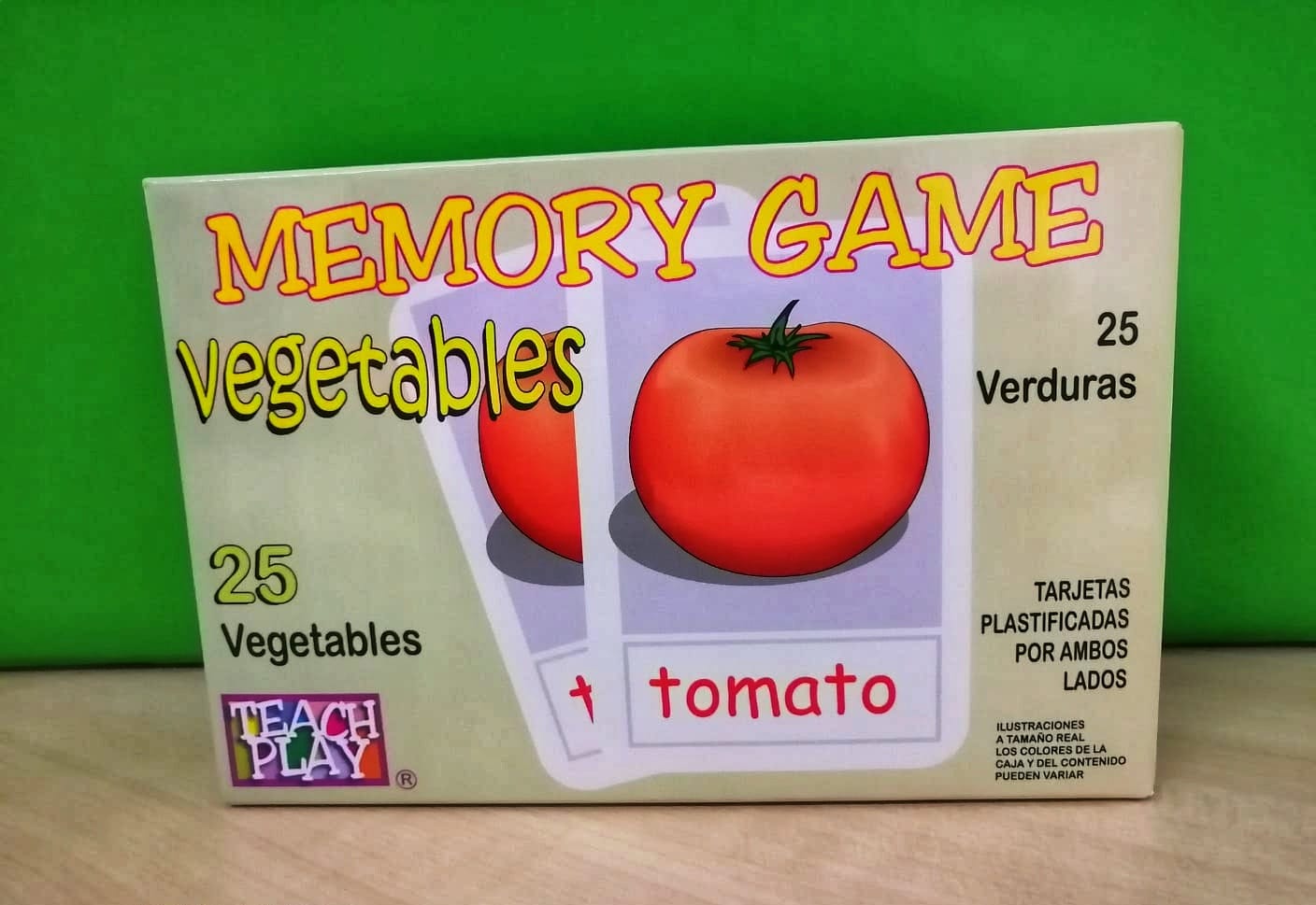 MEMORY GAME VEGETABLES