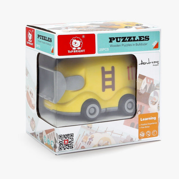 EXCAVADORA CON ROMPECABEZAS