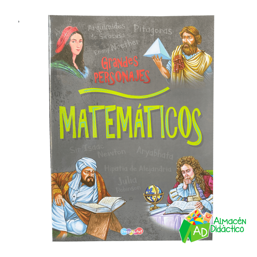 LIBRO MATEMATICOS - COLECCION GRANDES PERSONAJES