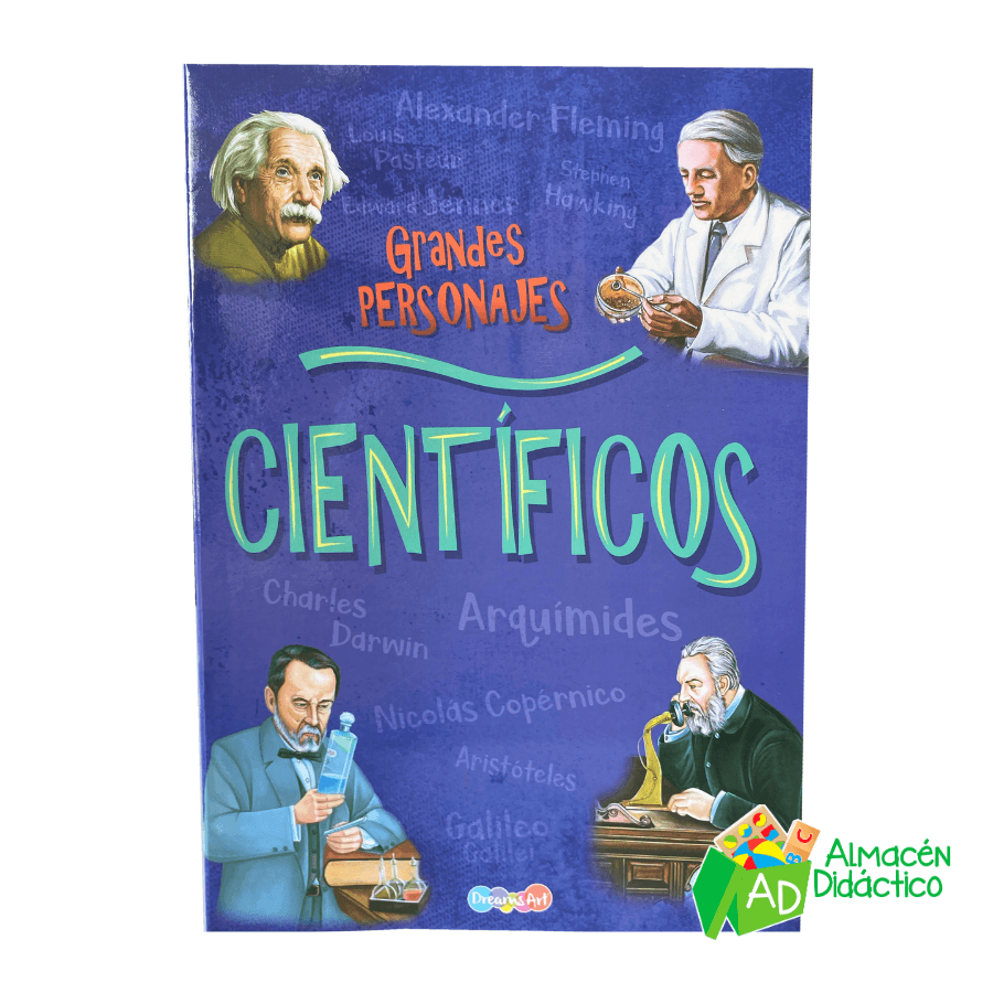 LIBRO CIENTIFICOS - COLECCION GRANDES PERSONAJES