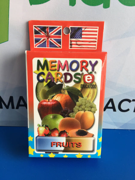 MEMORY CARDS FRUITS