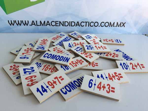 DOMINO DE MADERA SUMAS