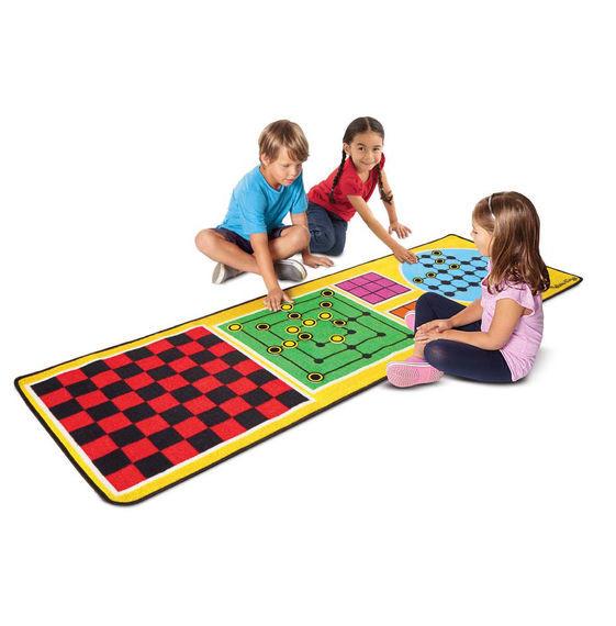 ALFOMBRA PARA JUGAR 4 EN 1  - MELISSA AND DOUG -  4 IN 1 GAME RUG