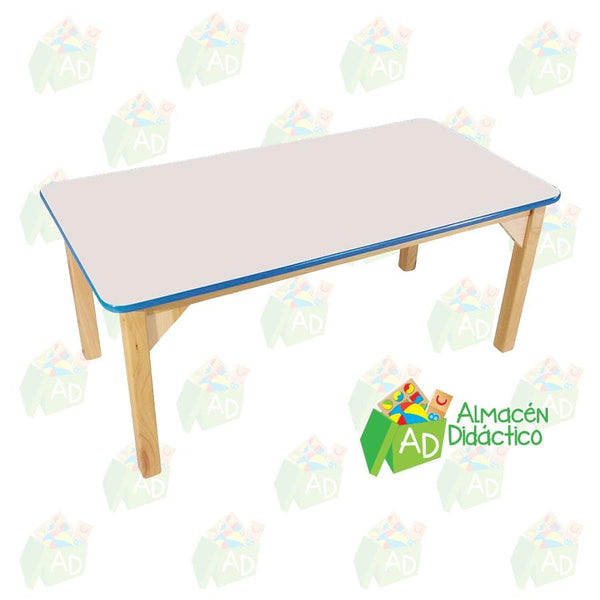 MESA RECTANGULAR DE MADERA