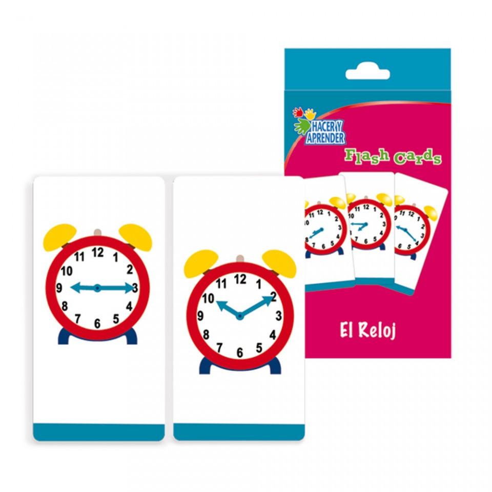 FLASH CARDS RELOJ