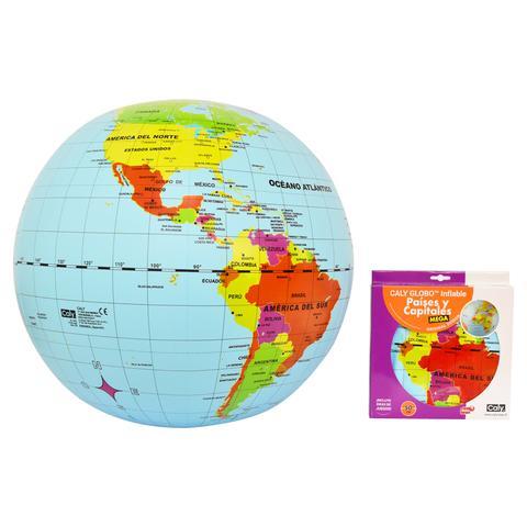 GLOBO INFLABLE EL MUNDO MAXI