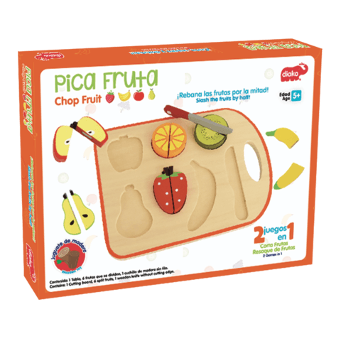 PICA FRUTA EN TABLA