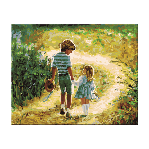 PINTA POR NUMERO - CAMINO DE TU MANO