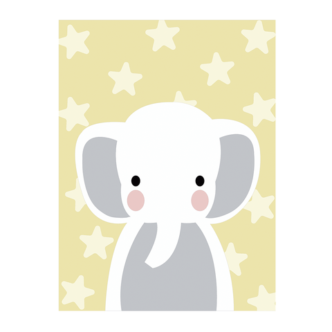 PINTA POR NUMERO - BABY ELEFANTE