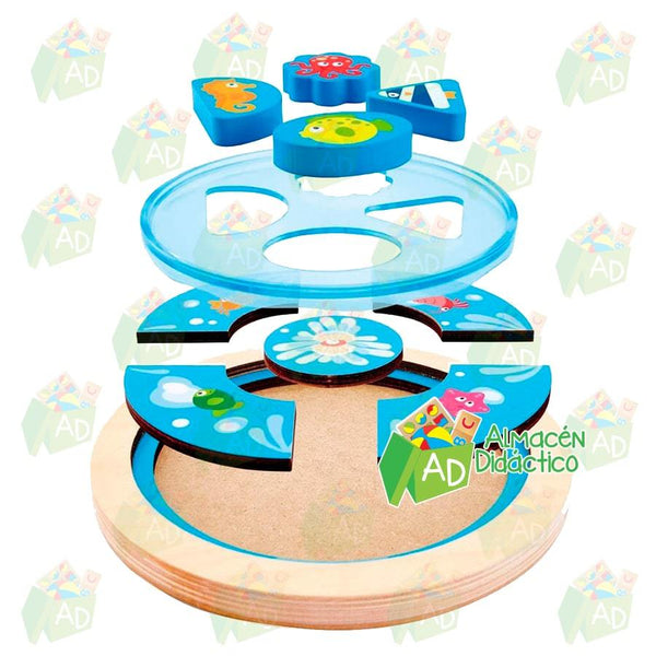 ROMPECABEZAS DE DESCUBRIMIENTO DEL MAR PROFUNDO - HAPE - DEEP SEA DISCOVERY PUZZLE