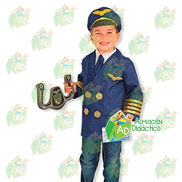 DISFRAZ DE PILOTO - MELISSA & DOUG - PILOT