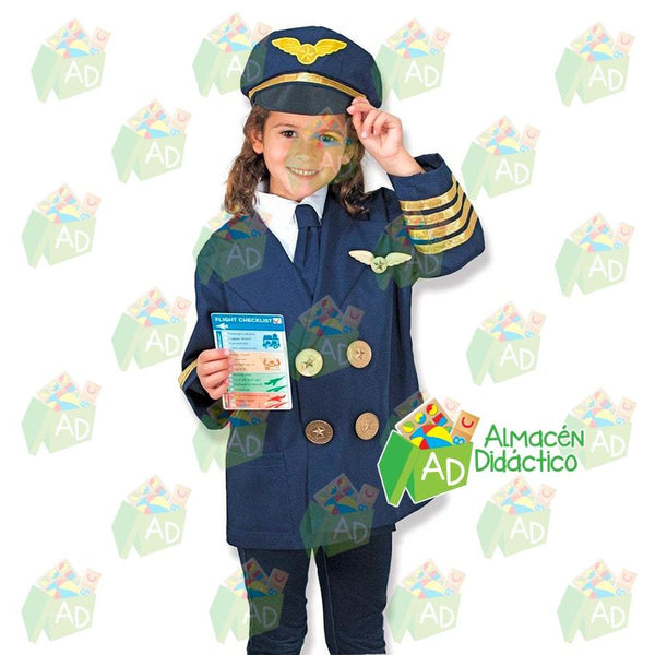 DISFRAZ DE PILOTO - MELISSA & DOUG - PILOT