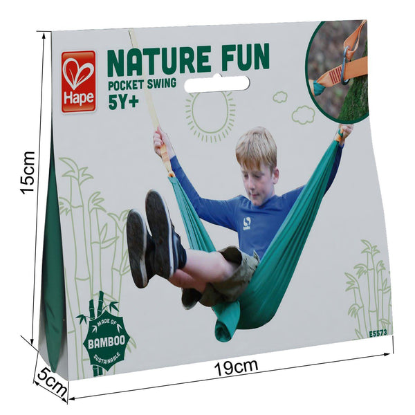 HAMACA DE BOLSILLO - HAPE - NATURE FUN POCKET SWING