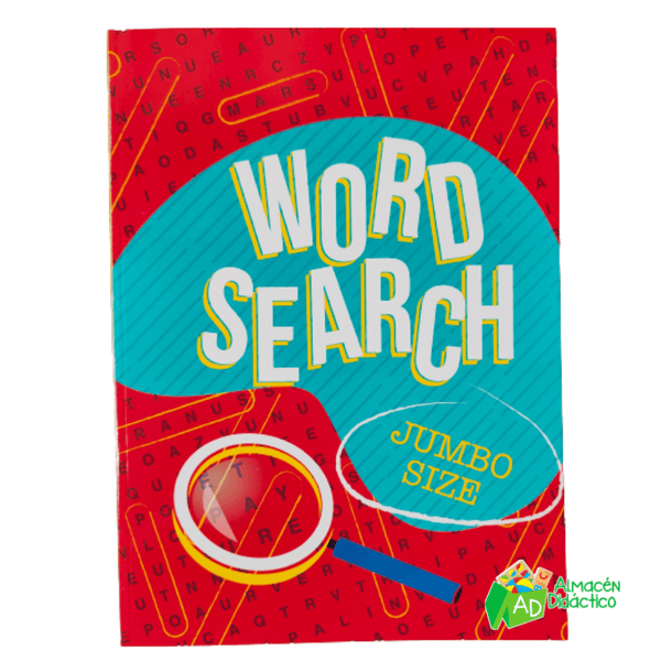 LIBRO JUMBO SIZE - WORD SEARCH / SOPA DE LETRAS