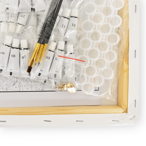 PINTA POR NUMERO - VIAJE EN TREN