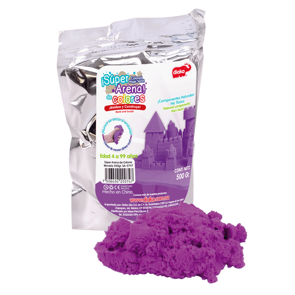 SUPER ARENA 500gr MORADO