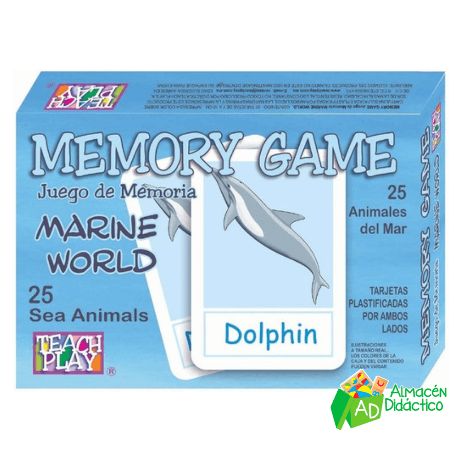 MEMORY GAME MARINE WORLD