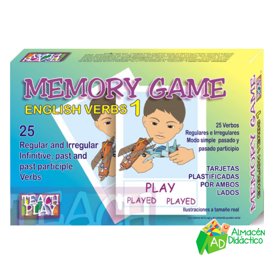 MEMORY GAME ENGLISH VERBS 1