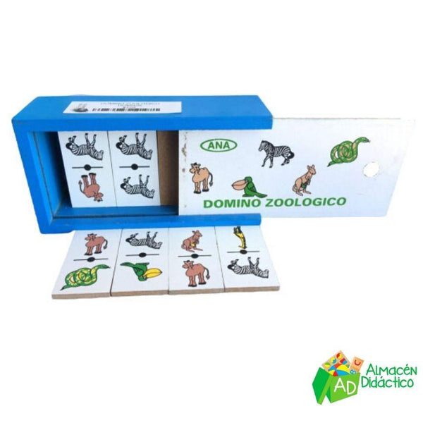 DOMINO DE MADERA ZOOLÓGICO