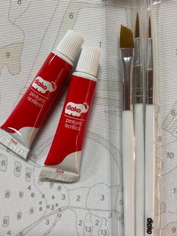 PINTA POR NUMERO - TIGRE DE BENGALA