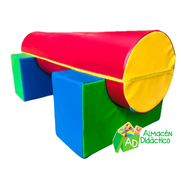 GYM CILINDRO DE EQUILIBRIO 2 SOPORTES