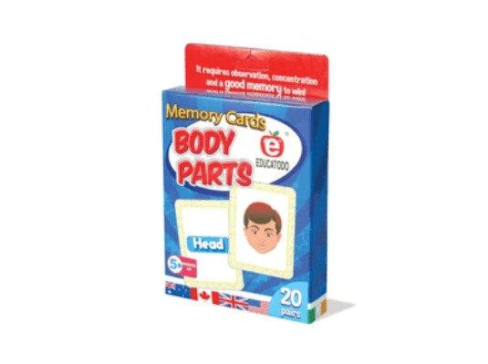 MEMORY CARDS BODY PARTS