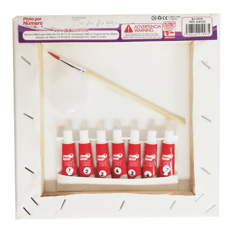 PINTA POR NUMERO - DIA DE MUERTOS