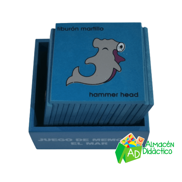 MEMORAMA DE ANIMALES DEL MAR